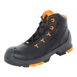 UVEX Schnürstiefel schwarz/orange uvex 2, S3