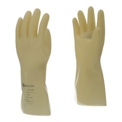 KS Tools Elektriker-Schutzhandschuh mit Schutzisolierung, Klasse 00, weiß
