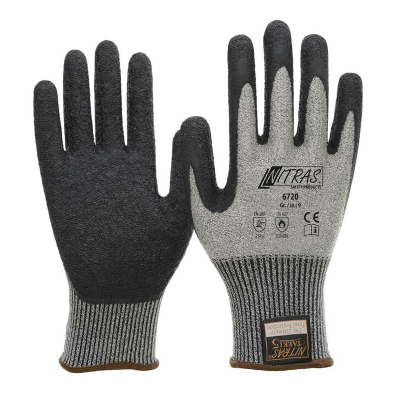 NITRAS Schnittschutzhandschuh, Taeki5,Latex-beschichtet