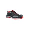 Sicherheitsschuh ULTRATRAIL BLACK Low schwarz/rot Leder