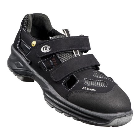 Stabilus Sicherheitssandale 2124 A schwarz Mikrofaser S1 ESD EN 20345