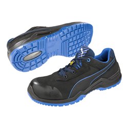 Sicherheitsschuh Argon Blue Low schwarz/blau Leder S3 ESD SRC EN20345 1 PA