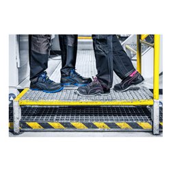 Sicherheitsschuh Argon Blue Low schwarz/blau Leder S3 ESD SRC EN20345 1 PA