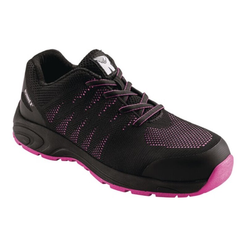 Damensicherheitsschuh GirlStar 5180 schwarz/pink S1P SRC PES RUNNEX
