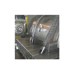 Hakenschlüssel Gr.230-245 m.Nase i.Brünierton angelassen