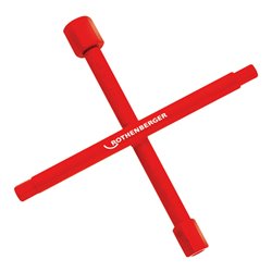 Rothenberger Sanitär-Kreuzschlüssel, 3/8-1'