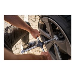 HAZET Kreuzschlüssel 705V-02 Außen-Sechskant Profil 17 x 19 x 22 x Außenvierkant Antrieb 12,5  1/2 Zoll