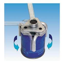 HAZET Ölfilter-Schlüssel 2172 Vierkant hohl 10 mm (3/8 Zoll)