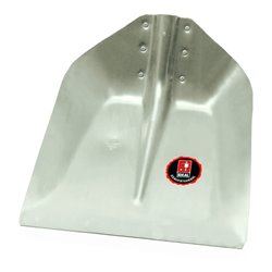 Idealspaten Hallenser Randschaufel ohne Schutzkante ohne Stiel 380 x 380 mm