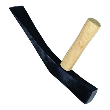 Idealspaten Pflasterhammer Sieger Rheinische Form geschmiedet 1,5 kg