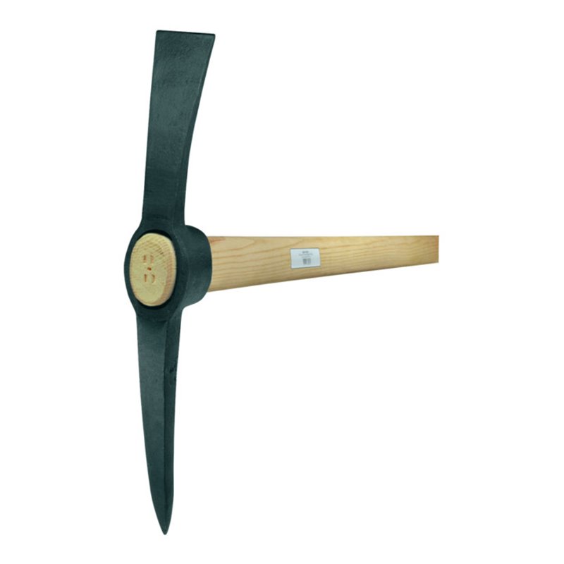 Idealspaten Kreuzhacke ovales Auge geschmiedet