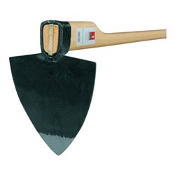 Idealspaten Hacke Ideal Münchener Modell geschmiedet