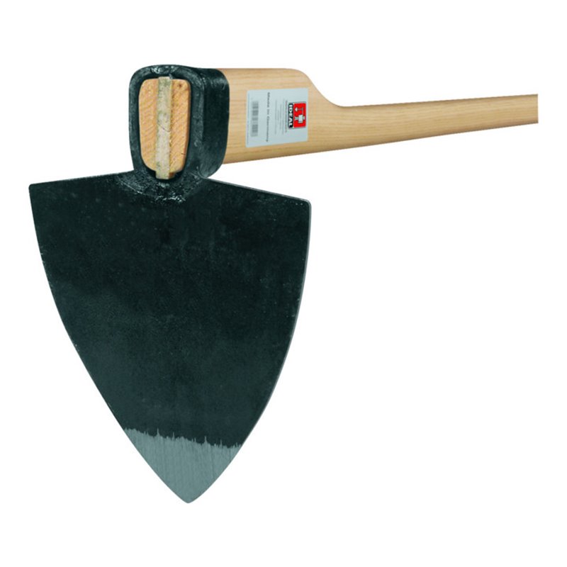 Idealspaten Hacke Ideal Münchener Modell geschmiedet