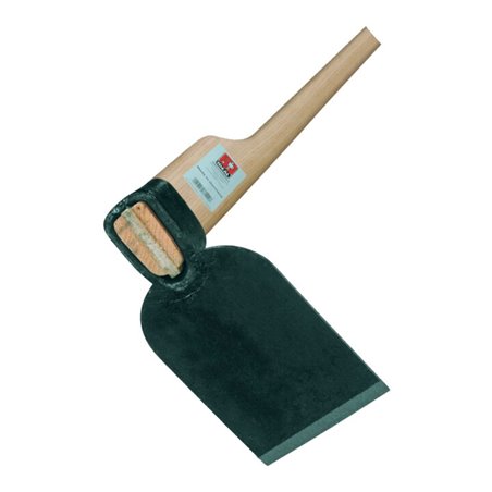 Kleinhacke Blattmaß 145x95x100mm geschmiedet,m.Eschenstiel G.1000g IDEAL