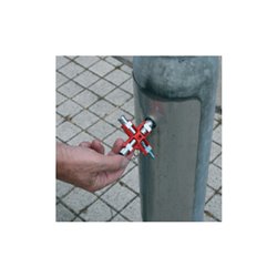 Schaltschrankschlüssel SuBMaster 9 in 1 9 Funktionen m.Karab.h.an Kette