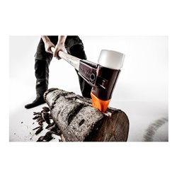 Halder Spalthammer L.850mm Simplex Hickorystiel 4100g m.Stielschutz