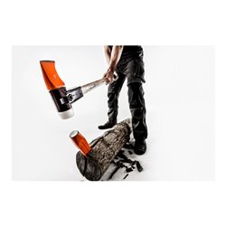 Halder Spalthammer L.850mm Simplex Hickorystiel 4100g m.Stielschutz