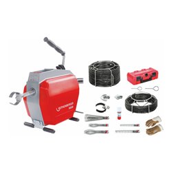 Rothenberger R600 Rohrreinigungsmaschine mit Spiralen-/Werkzeugset 16-22 mm