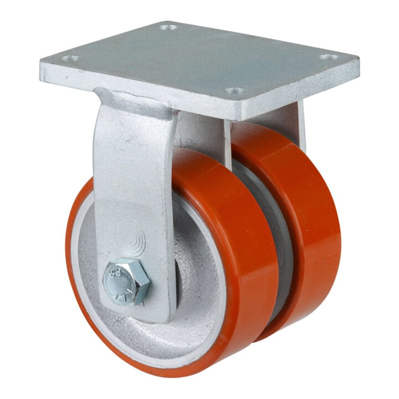 BS Rollen Schwerlastdoppelrolle S110.C10.150 Bockrolle, Raddurchmesser 150 mm,