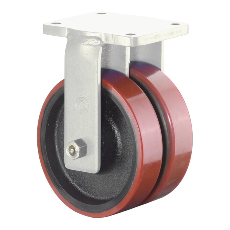 BS Rollen Schwerlastdoppelrolle S110.C10.301 Bockrolle, Raddurchmesser 300 mm,