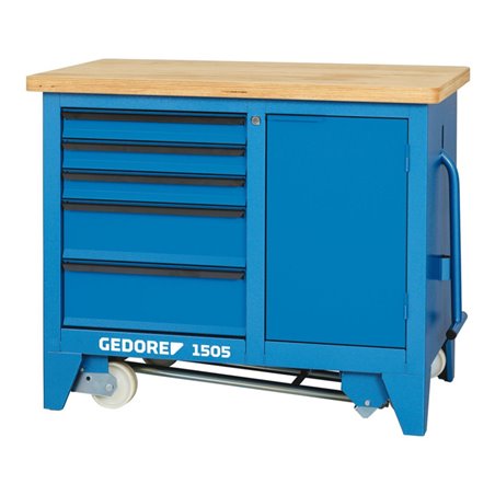 Gedore Rollwerkbank, Maße: H 900 x B 1100 x T 652 mm
