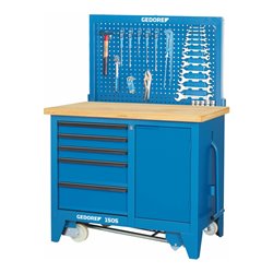 Gedore Rollwerkbank, Maße: H 900 x B 1100 x T 652 mm