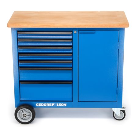 Gedore Rollwerkbank mit 7 Schubladen