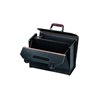 Paratleder Werkzeugtasche Rindleder ABS, schwarz, 420x185x315mm