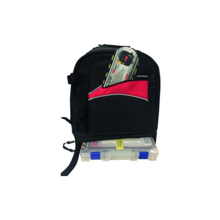 Werkzeugrucksack 542 TB B340xT200xH400mm Spezialku.schwarz/rot PLANO