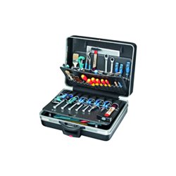 Parat Schalenkoffer X-ABS, 575x220x425mm, Doppel-Alu.-Rahmen, rollbar, schwarz