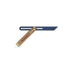 ECE Tischlerschmiege L.300mm m.Langloch Buchenholzschenkel Ms.-Beschlag