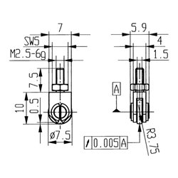 HOLEX Stahl-Taster 28