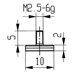 HOLEX Hartmetall-Taster 11