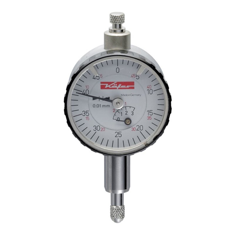 Kleinmessuhr KM 6T 3mm Abl.0,01mm o.Stoßschutz KÄFER