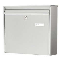 Burg-Wächter Edelstahl-Briefkasten Borkum 3877 Ni