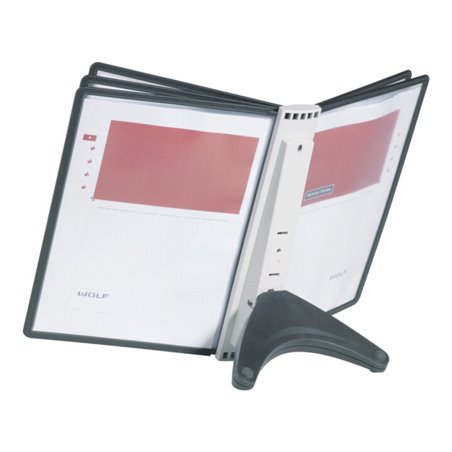 DURABLE Sichttafelständer SHERPA Soho 5 554001 DIN A4 schwarz