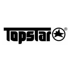 Topstar Arbeitsdrehstuhl Tec 50 Bodengleiter+Fußring Kunstlederpolster schwarz 590-840mm