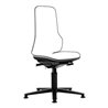 bimos Arbeitsstuhl Neon Basisstuhl mit Gleiter Flexband grau Sitzhöhe 450-620 mm ohne Polster