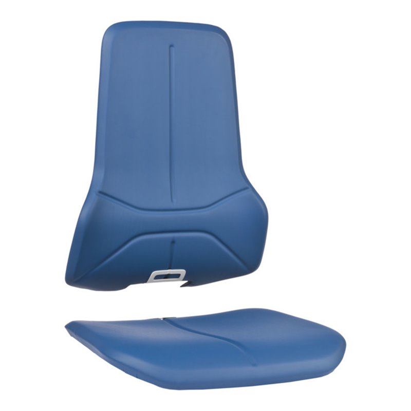 bimos Polsterelement Kunstleder blau