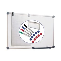 MAUL Whiteboard MAULpro 2000 6309584 90x120cm grau