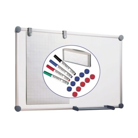 MAUL Whiteboard MAULpro 2000 6309584 90x120cm grau