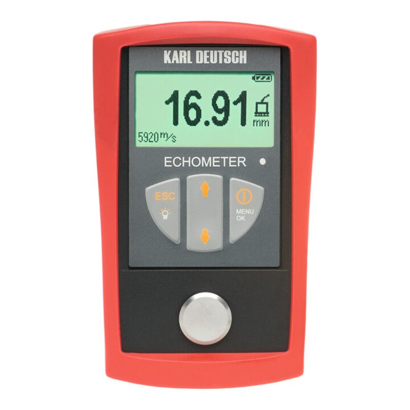 Karl DEUTSCH Wanddicken- und Schallgeschwindigkeits-Messgerät (ohne Prüfkopf), Typ: 1076B