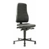 bimos Arbeitsstuhl All-In-One Highline mit Rollen und PU-Schaum schwarz Sitzhöhe 450-600 mm