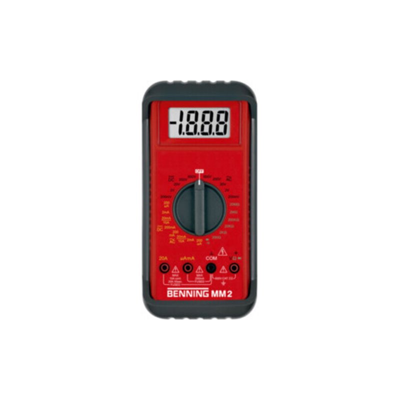 Benning Digital Multimeter 1000V Messbereich MM2