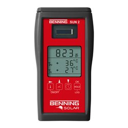 Einstrahlungs-/Temperaturmessgerät z.Messung der solaren Einstrahl.Benning SUN 2