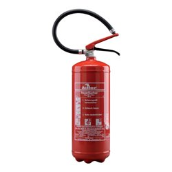 Adler Dauerdruck Pulverfeuerlöscher PDE12 12kg Brandklasse A/B/C m.Wandhalter