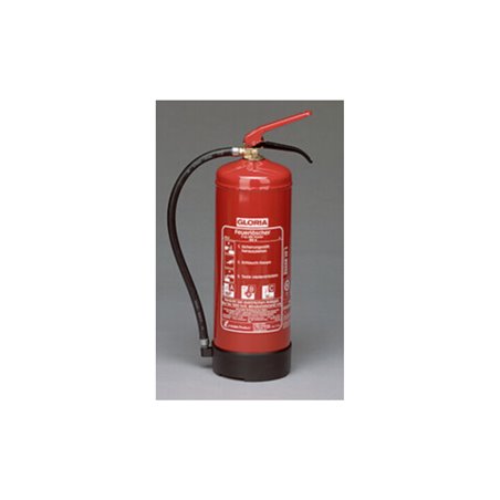 Gloria Pulverfeuerlöscher PD 6 G A 6kg m.Dauerdruck Brandkl.34 A 233 B C m.Wandh.