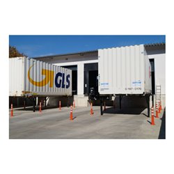 Sperrpfosten Polyurethan orange/weiß D.80mm z.Aufschr.m.Befestigungsmat.H.750mm