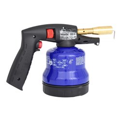 KS Tools Universal-Kartuschenlötgerät mit Piezo-Zündung, blau