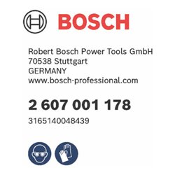 Bosch Schmelzkleber 11 x 200 mm 500 g schwarz